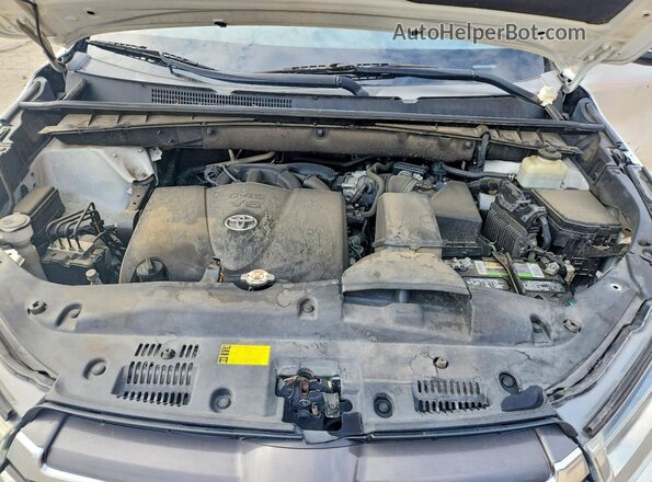 5TDYZRFH7JS239554 2018 TOYOTA HIGHLANDER White 