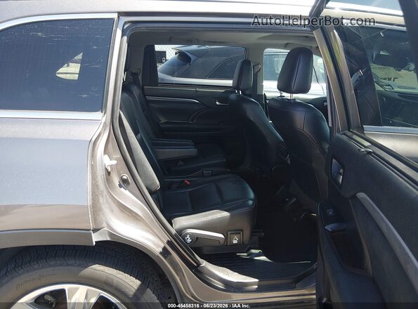 5TDYZRFH7KS302217 2019 TOYOTA HIGHLANDER Серый Вид наклейки с VIN-кодом