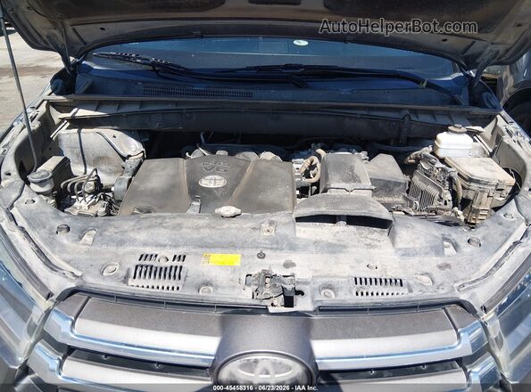 5TDYZRFH7KS302217 2019 TOYOTA HIGHLANDER Серый Вид сзади