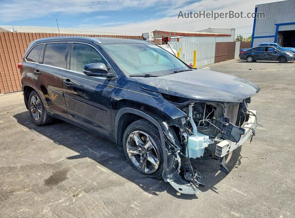 5TDYZRFH8JS249879 2018 TOYOTA HIGHLANDER Black Առջևի աջ