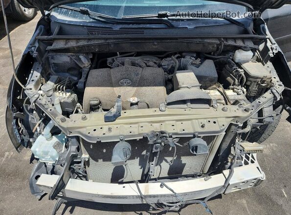 5TDYZRFH8JS249879 2018 TOYOTA HIGHLANDER Black Շարժիչի բաժամունքի տեսք