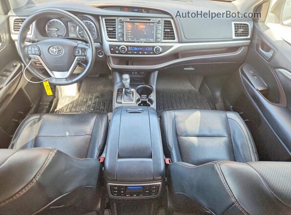 5TDYZRFHXHS221575 2017 TOYOTA HIGHLANDER Burgundy 