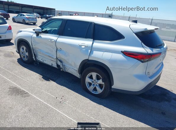5TDZARAH1PS518705 2023 TOYOTA HIGHLANDER White Задня ліва чверть