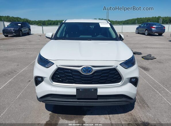 5TDZARAH1PS518705 2023 TOYOTA HIGHLANDER White Вид щитка приладів