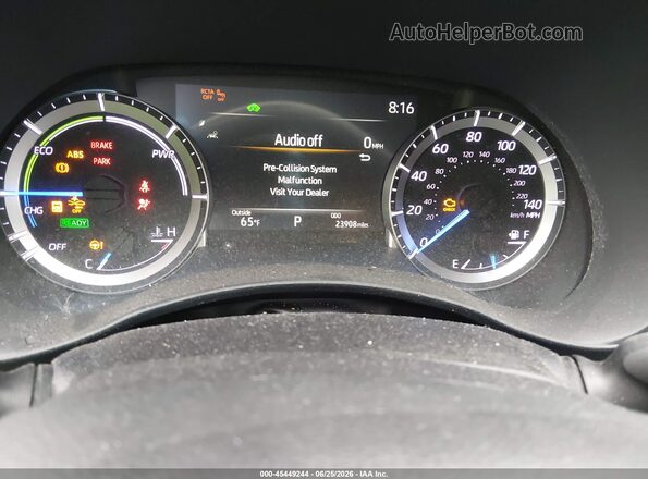 5TDZARAH8PS526705 2023 TOYOTA HIGHLANDER Gray Вид задніх сидінь