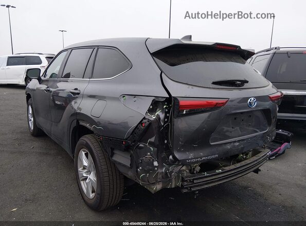 5TDZARAH8PS526705 2023 TOYOTA HIGHLANDER Gray 