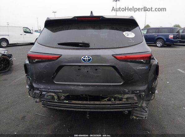 5TDZARAH8PS526705 2023 TOYOTA HIGHLANDER Gray 
