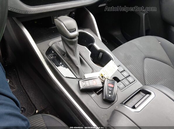 5TDZARAH8PS526705 2023 TOYOTA HIGHLANDER Gray Вид панелі приладів