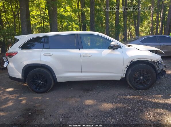 5TDZARFH0GS020844 2016 TOYOTA HIGHLANDER White Панорамний вид салону 360°