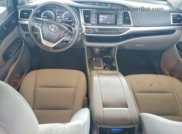 5TDZARFH0HS030730 2017 TOYOTA HIGHLANDER White 