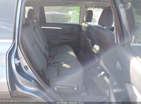 5TDZARFH1GS022800 2016 TOYOTA HIGHLANDER Blue VIN კოდის სტიკერის ხედი