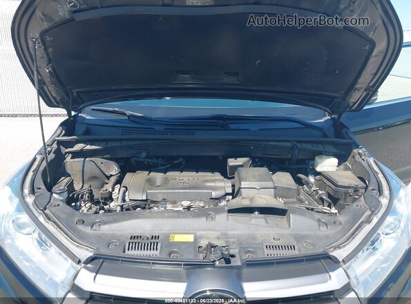 5TDZARFH2JS032873 2018 TOYOTA HIGHLANDER Black Вид ззаду