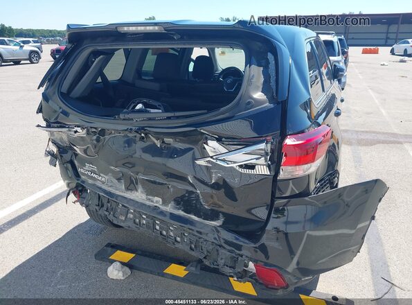 5TDZARFH2JS032873 2018 TOYOTA HIGHLANDER Black Вид спереду