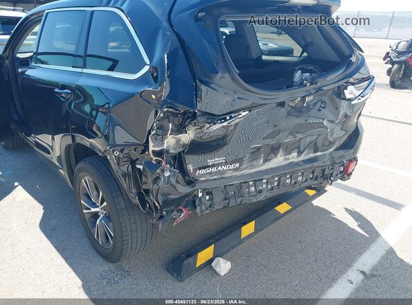 5TDZARFH2JS032873 2018 TOYOTA HIGHLANDER Black 