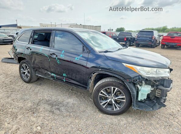 5TDZARFH2KS052008 2019 TOYOTA HIGHLANDER Black 