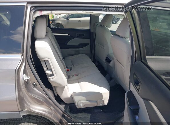 5TDZARFH3JS038892 2018 TOYOTA HIGHLANDER Серый Вид наклейки с VIN-кодом