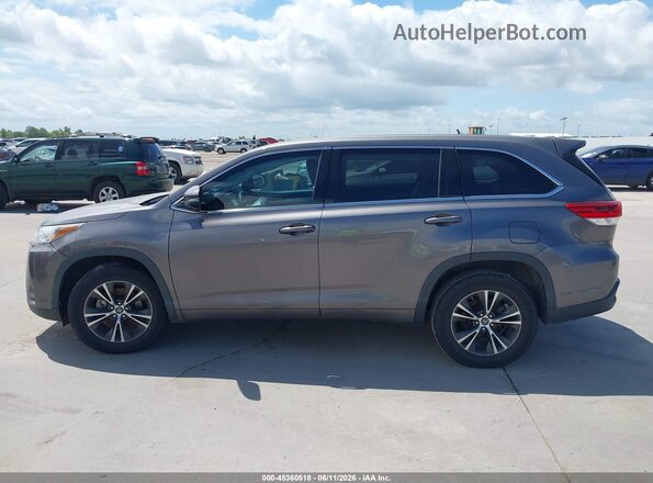 5TDZARFH3JS038892 2018 TOYOTA HIGHLANDER Серый Панорамный вид салона 360°
