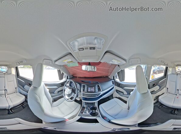 5TDZARFH5GS019494 2016 TOYOTA HIGHLANDER White 360 interior view