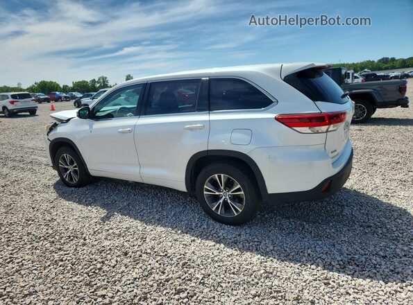 5TDZARFH5JS040689 2018 TOYOTA HIGHLANDER White Հետևի ձախ