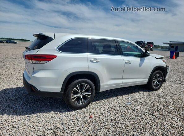 5TDZARFH5JS040689 2018 TOYOTA HIGHLANDER White Հետևի աջ