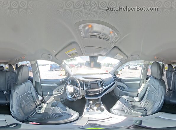 5TDZARFH5JS040689 2018 TOYOTA HIGHLANDER White Սալոնի 360 աստիճան տեսք