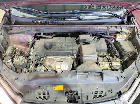 5TDZARFH7HS027422 2017 TOYOTA HIGHLANDER Maroon Widok wnętrza z tyłu