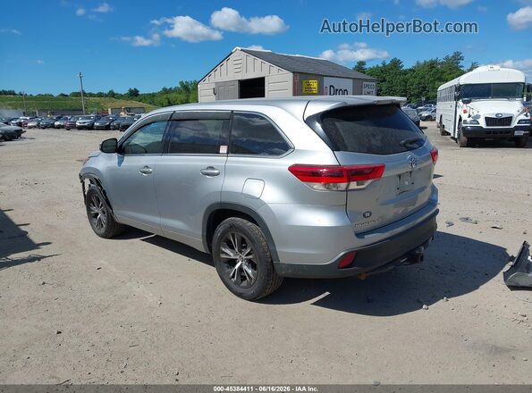 5TDZARFH9HS023503 2017 TOYOTA HIGHLANDER Серебряный Задняя левая четверть