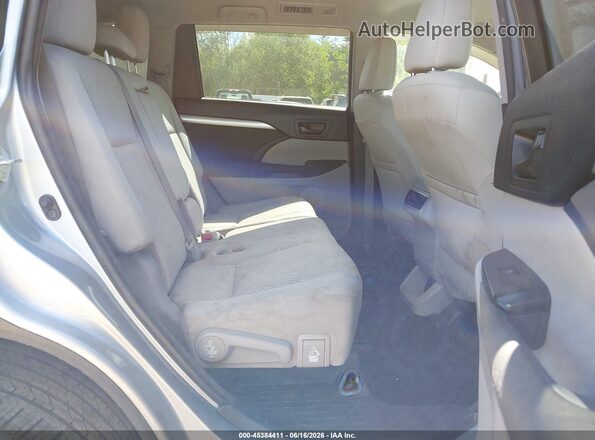 5TDZARFH9HS023503 2017 TOYOTA HIGHLANDER Серебряный Вид наклейки с VIN-кодом
