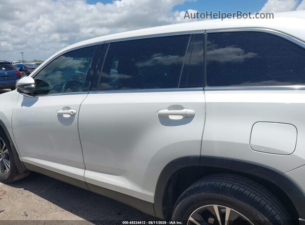 5TDZARFH9KS047713 2019 TOYOTA HIGHLANDER White 