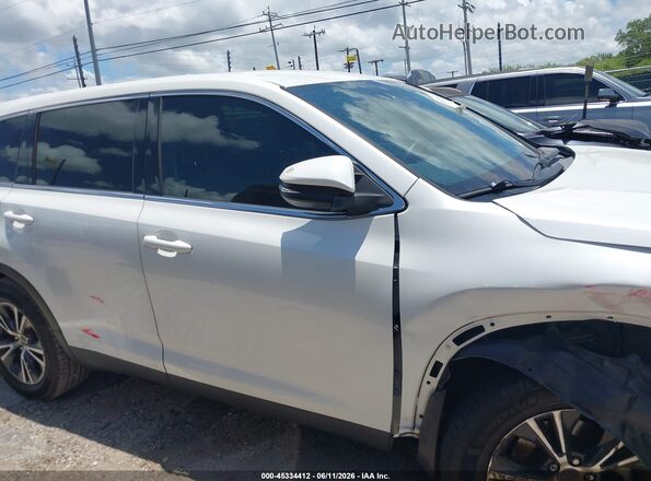 5TDZARFH9KS047713 2019 TOYOTA HIGHLANDER White სალონის 360-გრადუსიანი ხედი