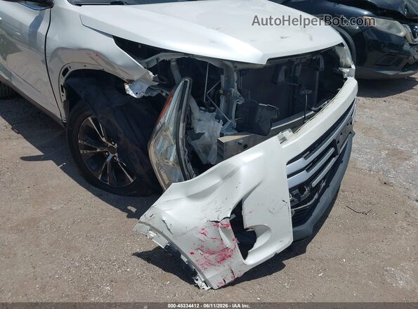 5TDZARFH9KS047713 2019 TOYOTA HIGHLANDER White წინა ხედი