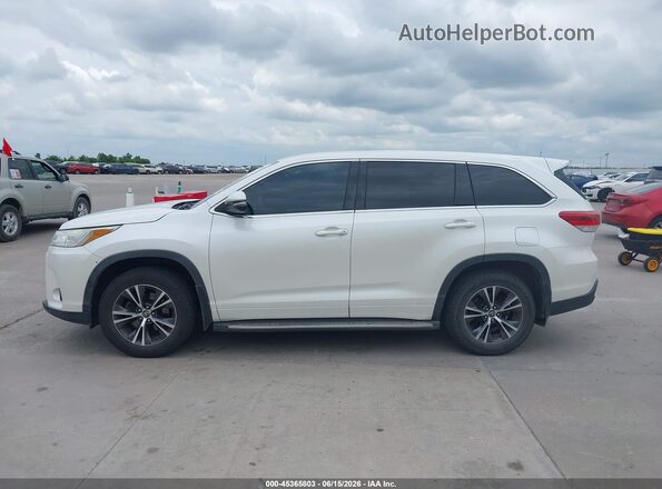 5TDZARFHXHS023445 2017 TOYOTA HIGHLANDER White Widok wnętrza 360 stopni
