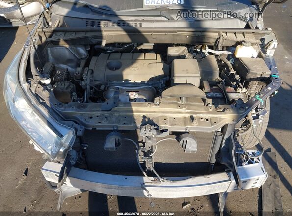 5TDZARFHXJS034337 2018 TOYOTA HIGHLANDER Gray Вид ззаду