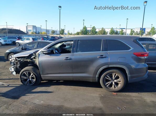 5TDZARFHXJS034337 2018 TOYOTA HIGHLANDER Gray Панорамний вид салону 360°