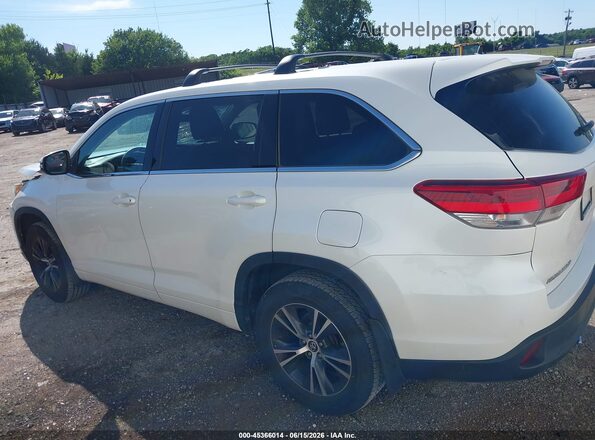 5TDZARFHXJS038873 2018 TOYOTA HIGHLANDER Белый 