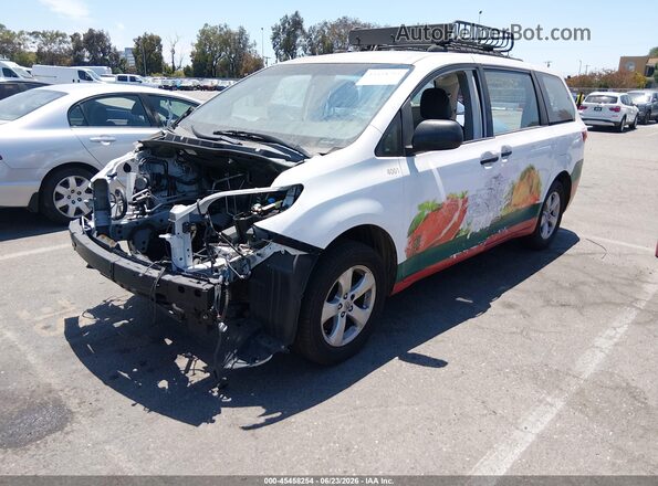 5TDZK3DC3GS757375 2016 TOYOTA SIENNA White Передня ліва чверть