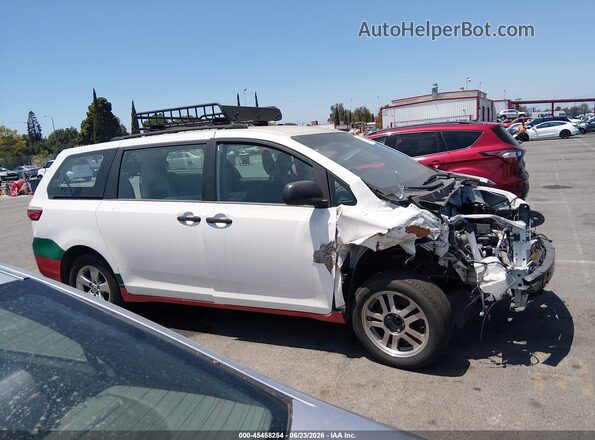 5TDZK3DC3GS757375 2016 TOYOTA SIENNA White Панорамний вид салону 360°