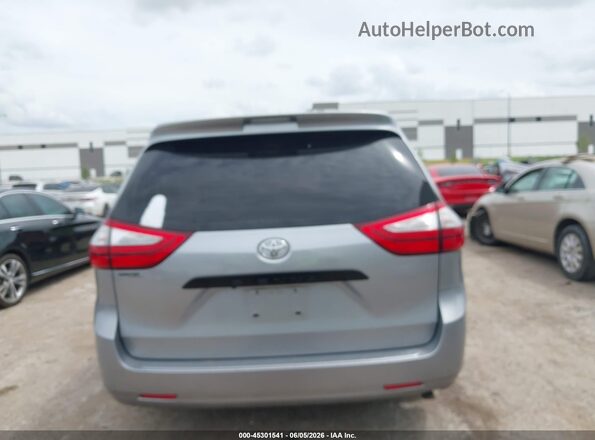 5TDZK3DC6GS717470 2016 TOYOTA SIENNA Silver 