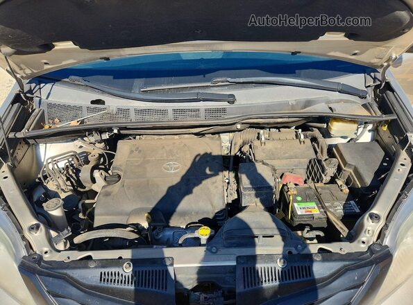 5TDZK3DC7GS743737 2016 TOYOTA SIENNA Золотой Вид подкапотного пространства