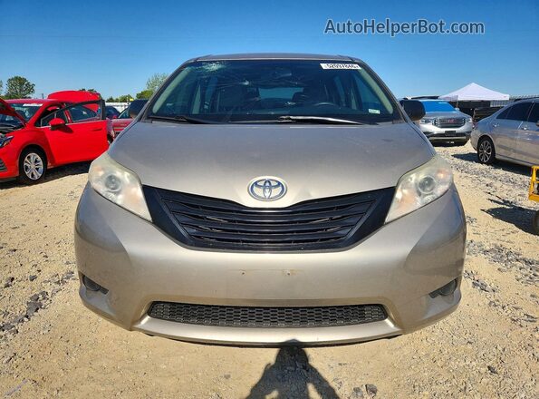 5TDZK3DC7GS743737 2016 TOYOTA SIENNA Золотой Вид спереди