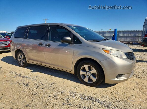 5TDZK3DC7GS743737 2016 TOYOTA SIENNA Золотой Передняя правая четверть