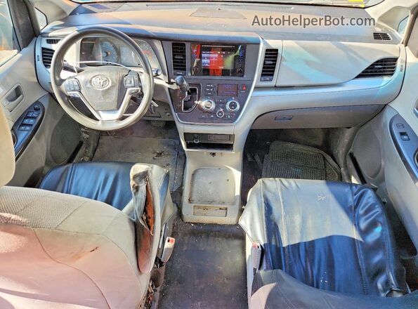 5TDZK3DC9GS699501 2017 TOYOTA SIENNA Yellow 