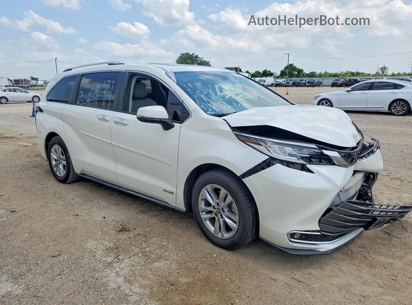 5TDZRKEC1MS032910 2021 TOYOTA SIENNA White წინა მარჯვენა