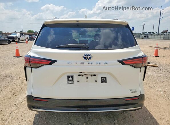 5TDZRKEC1MS032910 2021 TOYOTA SIENNA White უკანა ხედი
