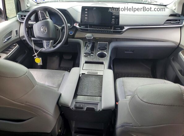 5TDZRKEC1MS032910 2021 TOYOTA SIENNA White წინა პანელის ხედი