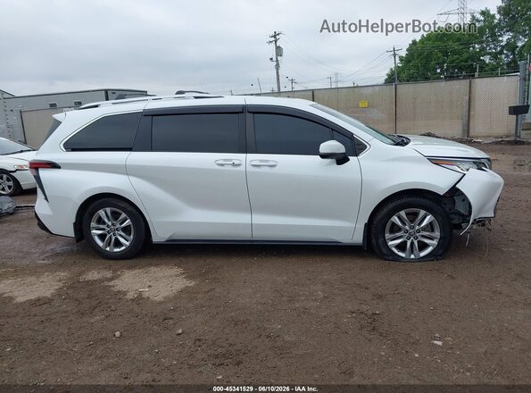 5TDZRKEC2NS088274 2022 TOYOTA SIENNA Белый Вид задней части салона