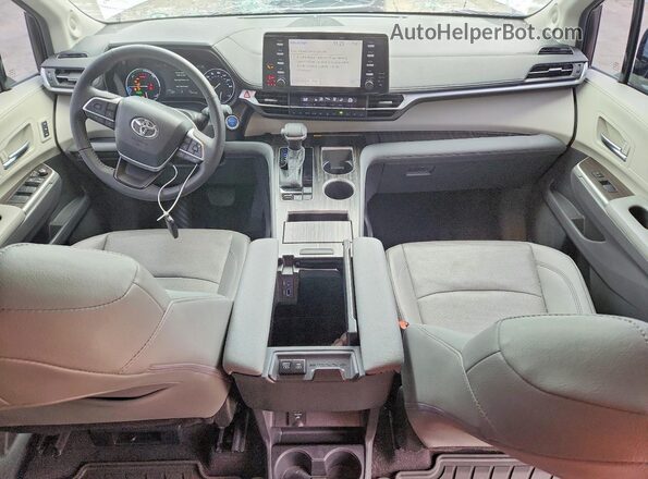 5TDZRKEC2RS209214 2024 TOYOTA SIENNA White Вид панелі приладів