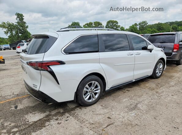 5TDZRKEC2RS209214 2024 TOYOTA SIENNA White Задня права чверть