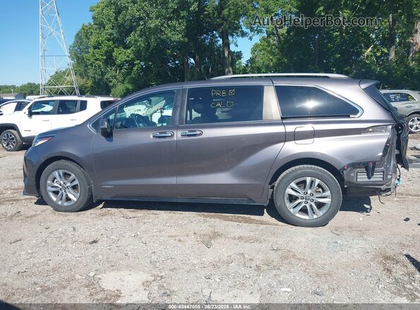 5TDZRKEC3MS029071 2021 TOYOTA SIENNA Gray 