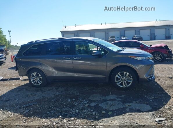 5TDZRKEC3MS029071 2021 TOYOTA SIENNA Gray Панорамний вид салону 360°